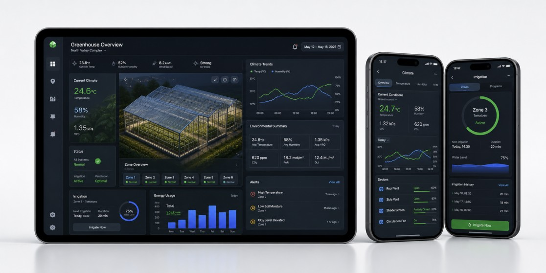 Smart farm control platform