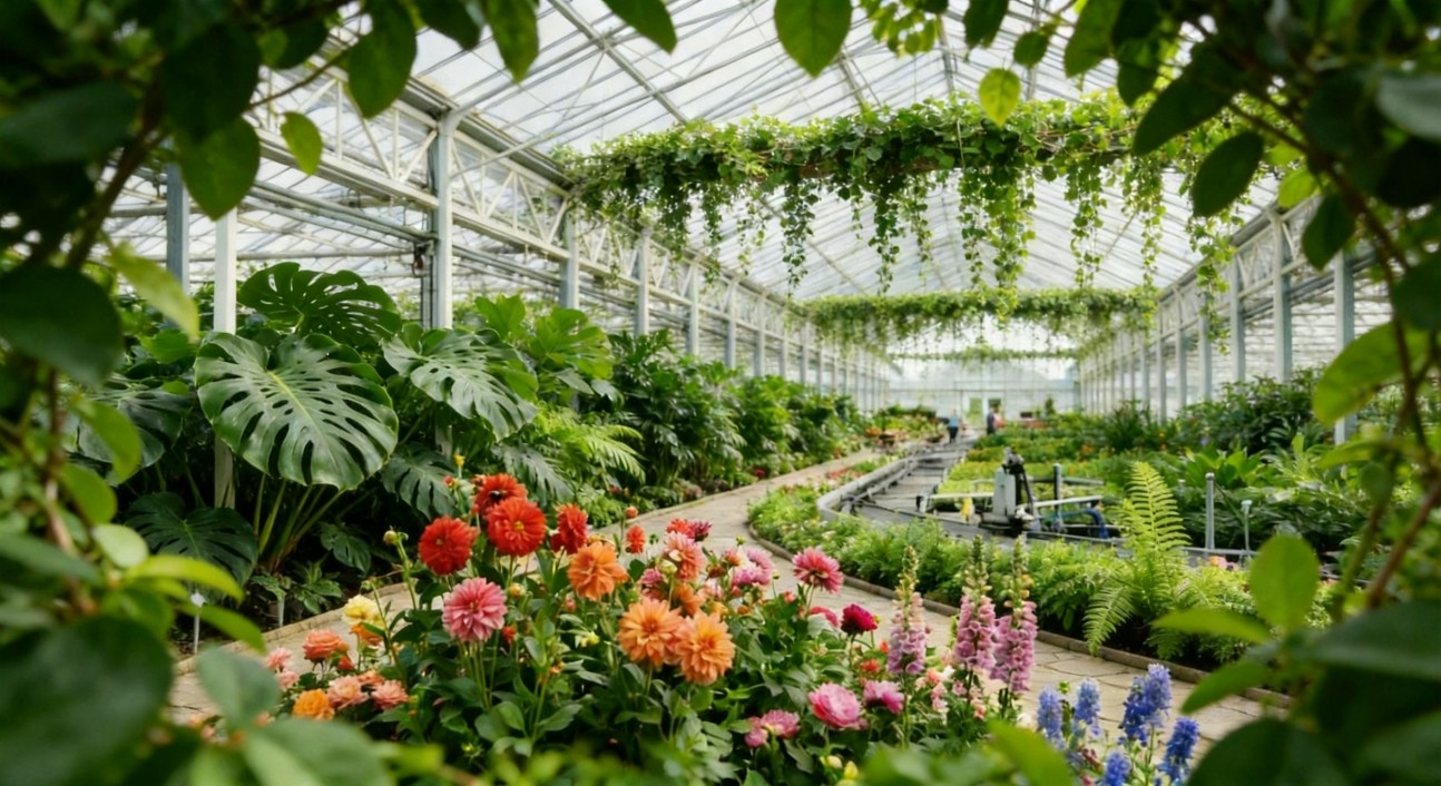 Commercial seeding greenhouse